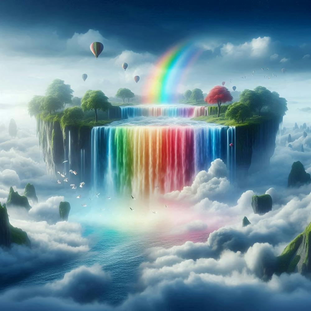 Rainbow Waterfall 3