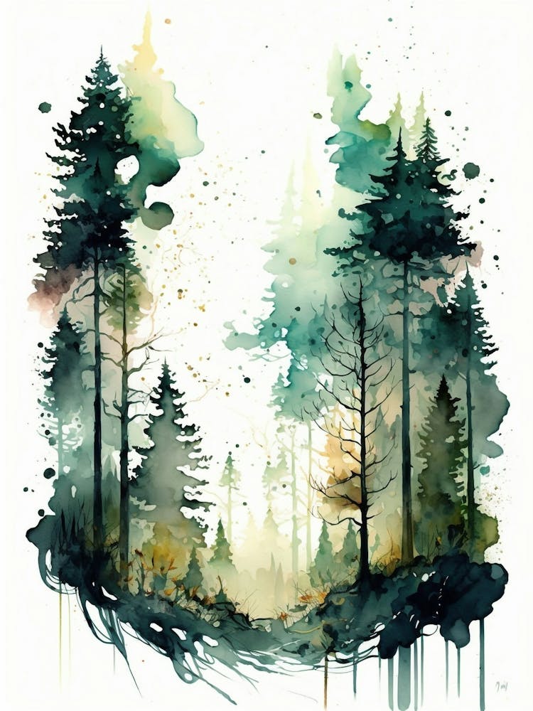 Forest Canvas Print