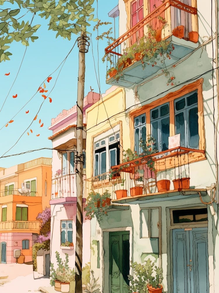 Izmir Turkey 7 Illustration