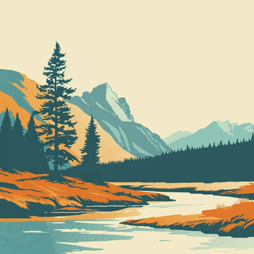 River In The Mountains 2