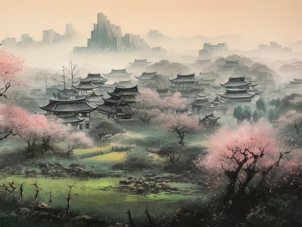 Chinese Cherry Blossoms 3