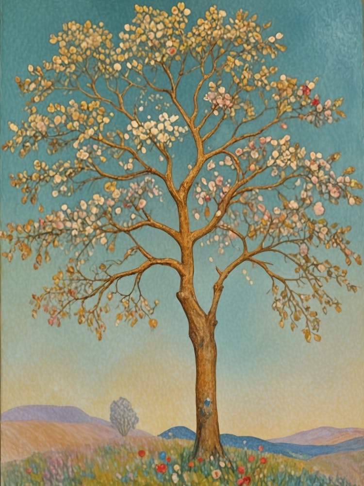 Tree In Pastel