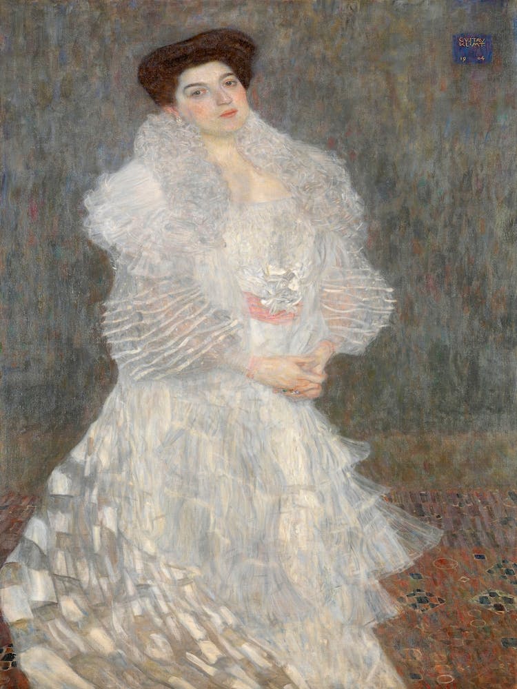 Portrait Of Hermine Gallia (1904), Gustav Klimt