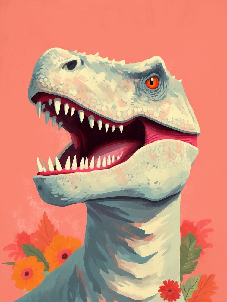 Colourful Dinosaur Gorgosaurus 3