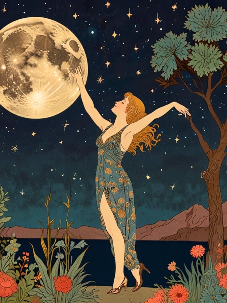 Full Moon In The Sky