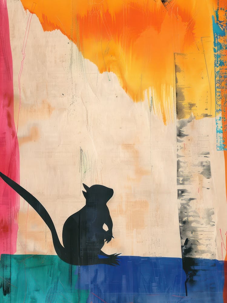 Chipmunk 1 Cut Out Collage