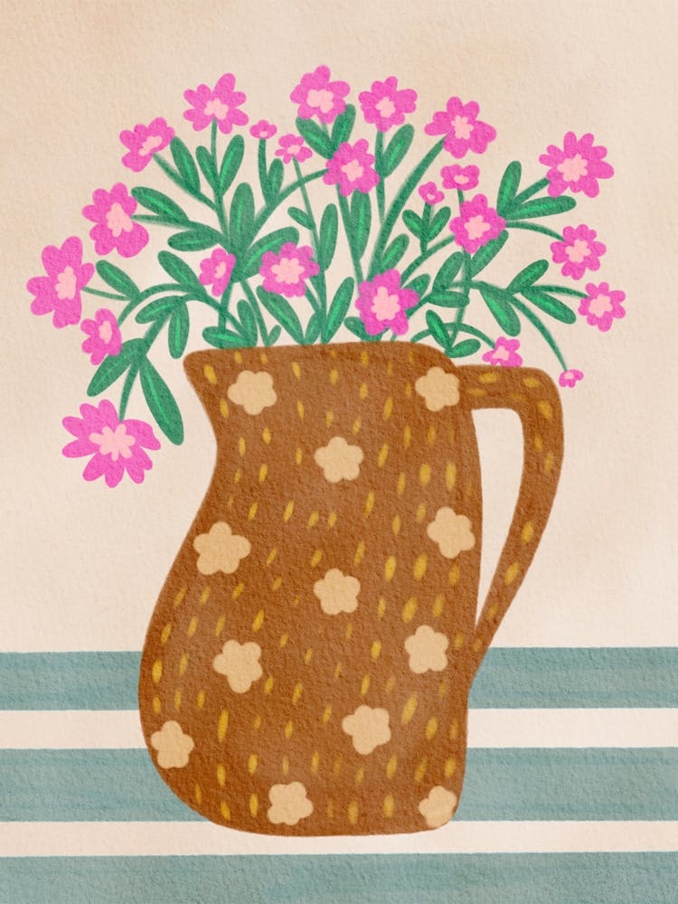 Flowers In A Jug