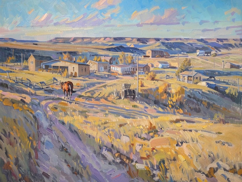 Western Landscapes Dodge City Kansas 1