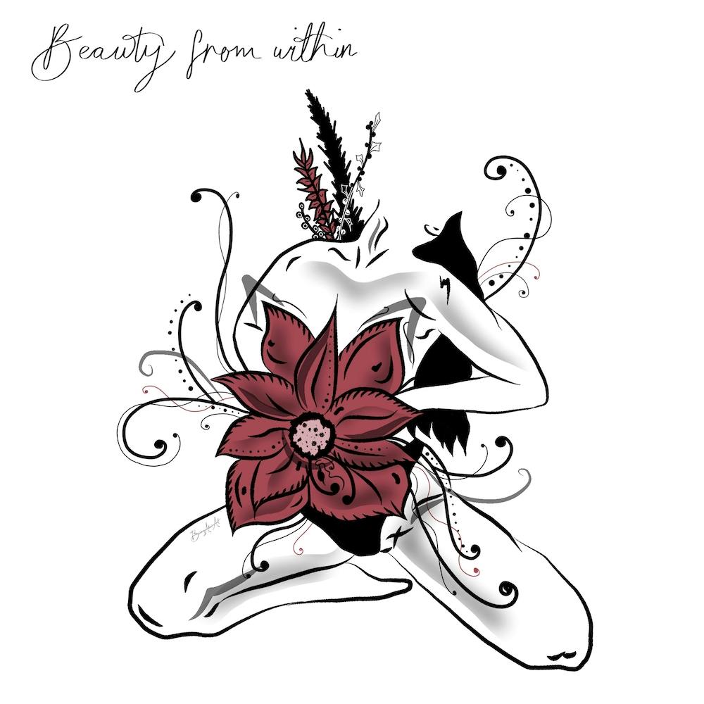 Beauty From Within Square Line