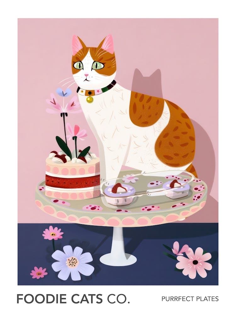 Foodie Cats Co Cat And A Trifle Cake 7