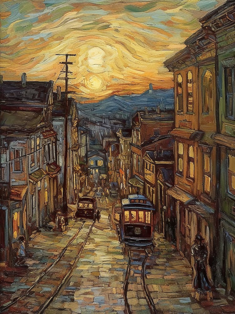 San Francisco Style Van Gogh 4