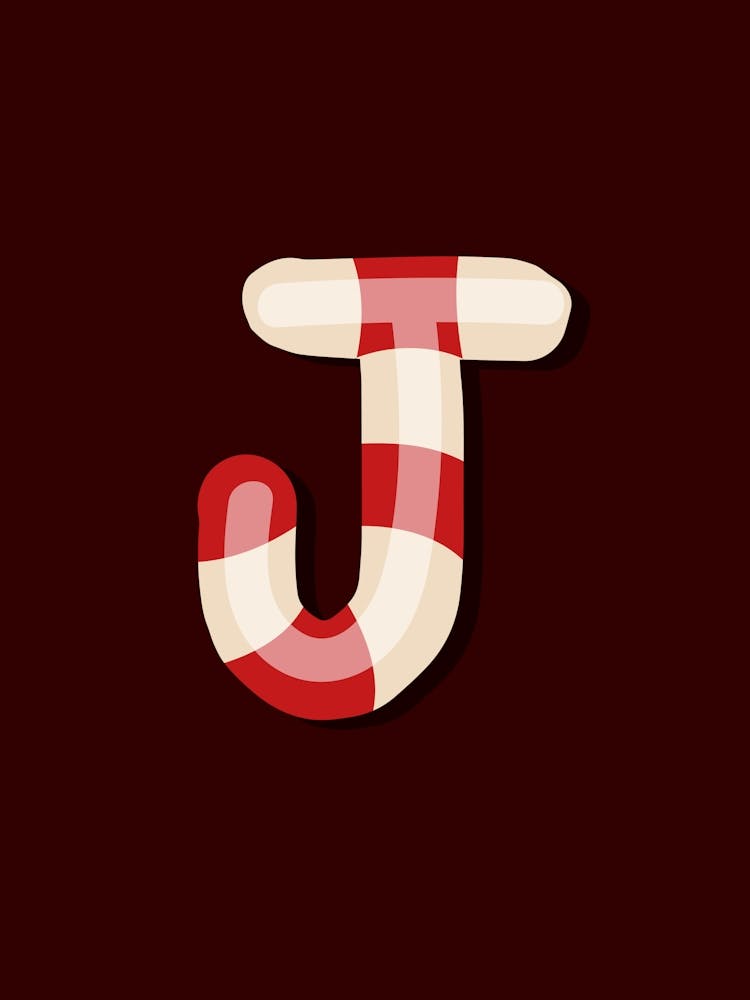Candy Cane Christmas Letters Living Room Holiday Display 10