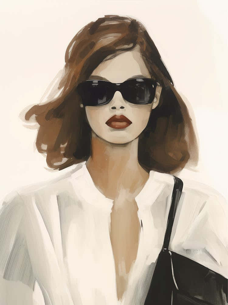 Portrait of Woman In Sunglasses
