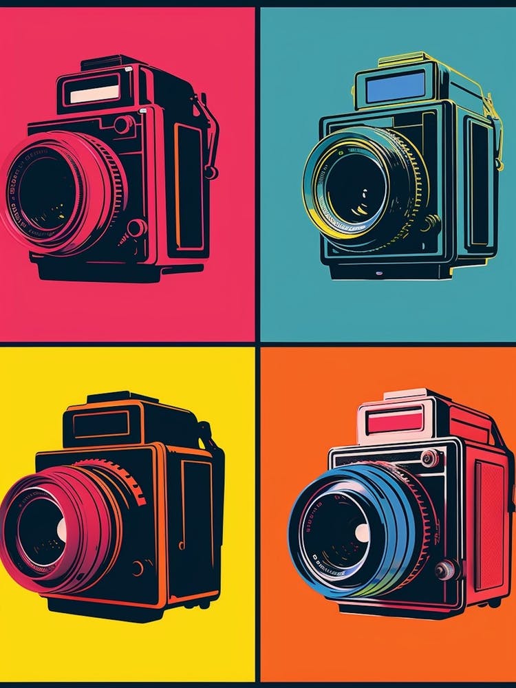 Retro Camera Tile Effect
