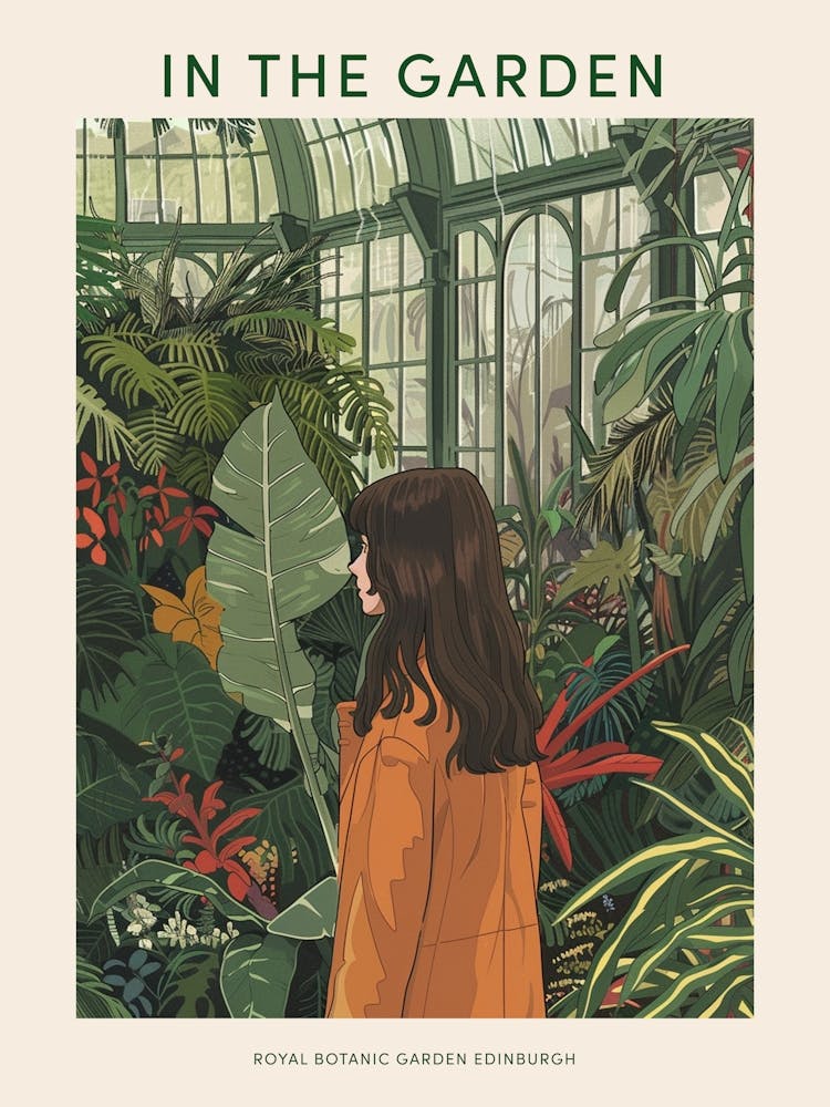 In The Garden Poster Royal Botanic Garden Edinburgh United Kingdom 2