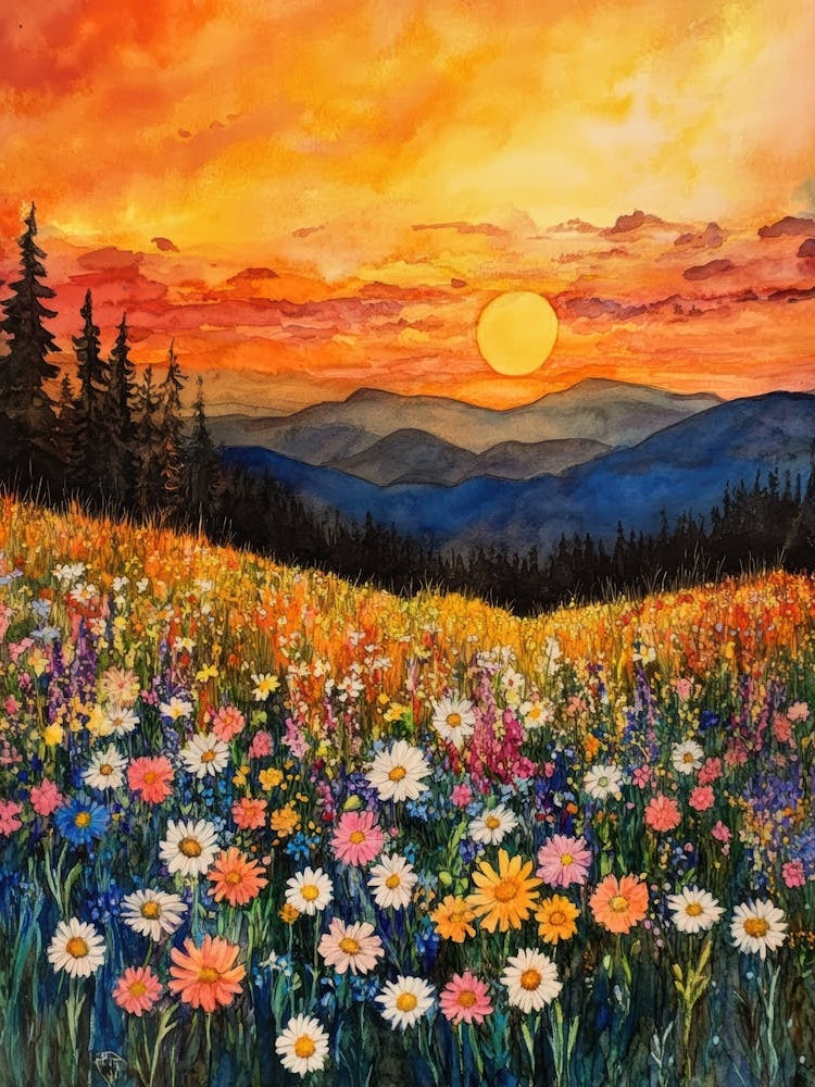 Sunset In The Mountains 22