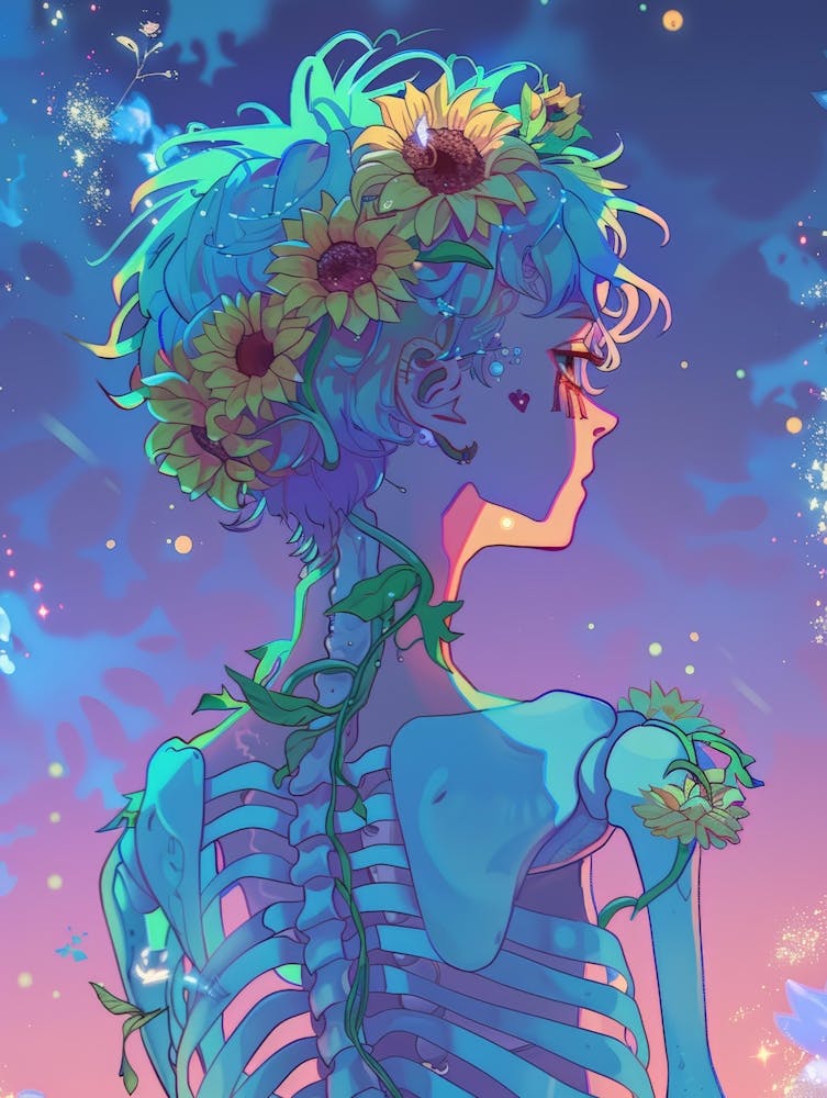 Skeleton Girl 1