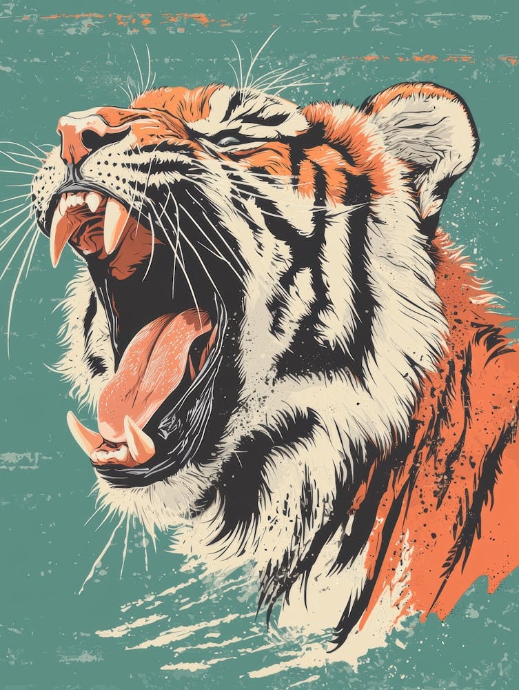 Tiger Roaring