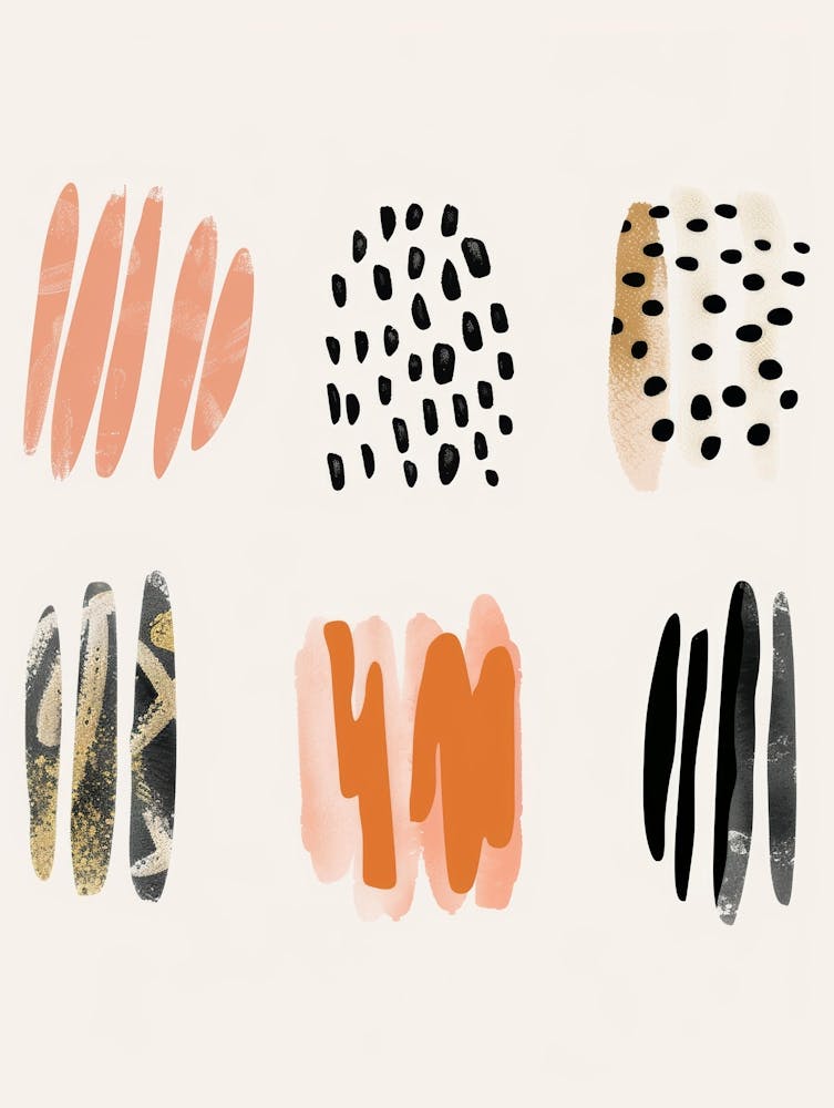 Abstract Brushstrokes 27