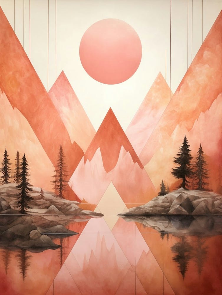 Geometric Abstraction Illustration 7