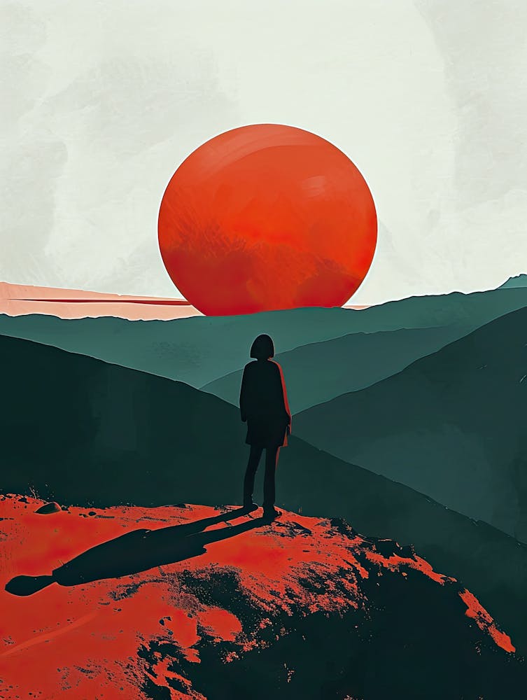 Sunset In The Mountains, Boho 1