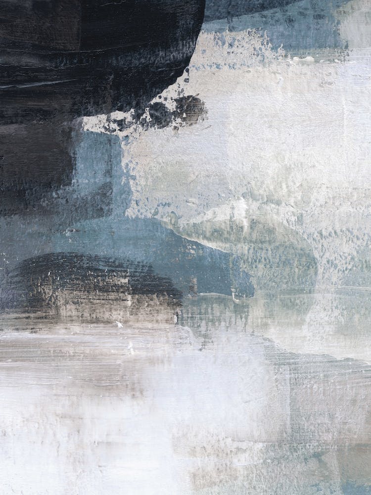 Bleu Crème 1 Noir et Blanc