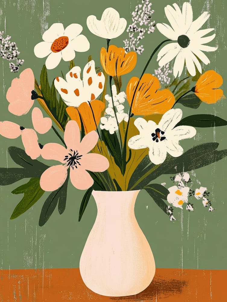 Flowers In A Vase 348