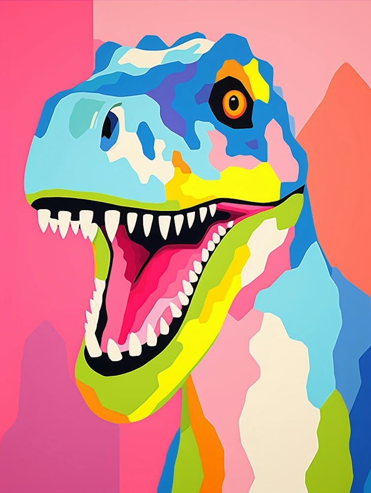 Colourful Dinosaur Torvosaurus 1