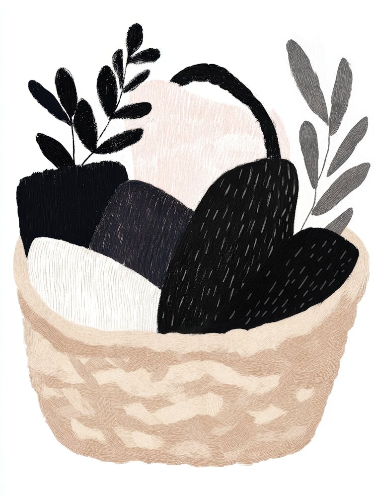 Basket Of Stones