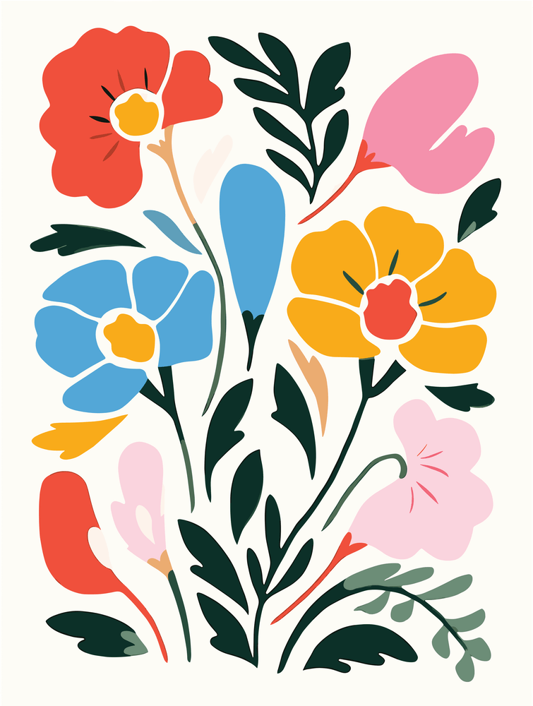 Flowers In Bloom