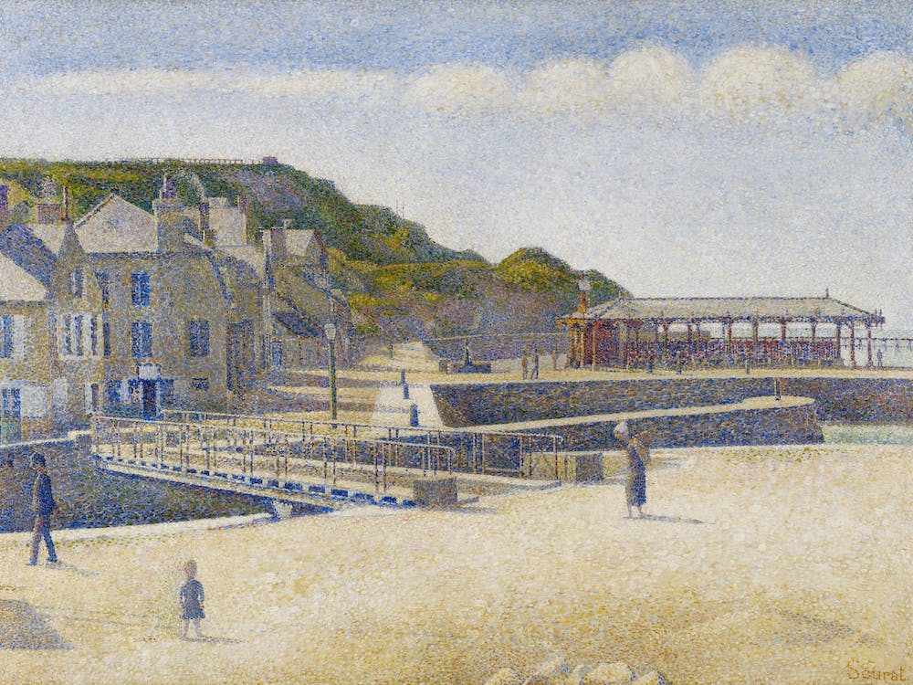 Port En Bessin, Georges Seurat