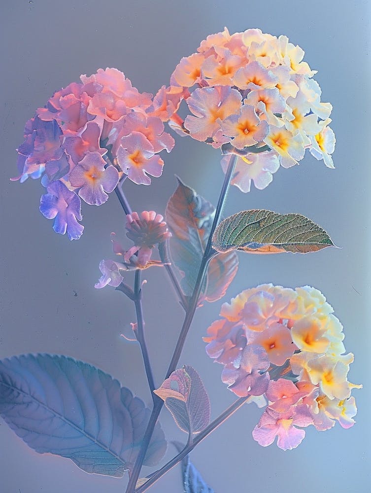Iridescent Flower Lantana 1