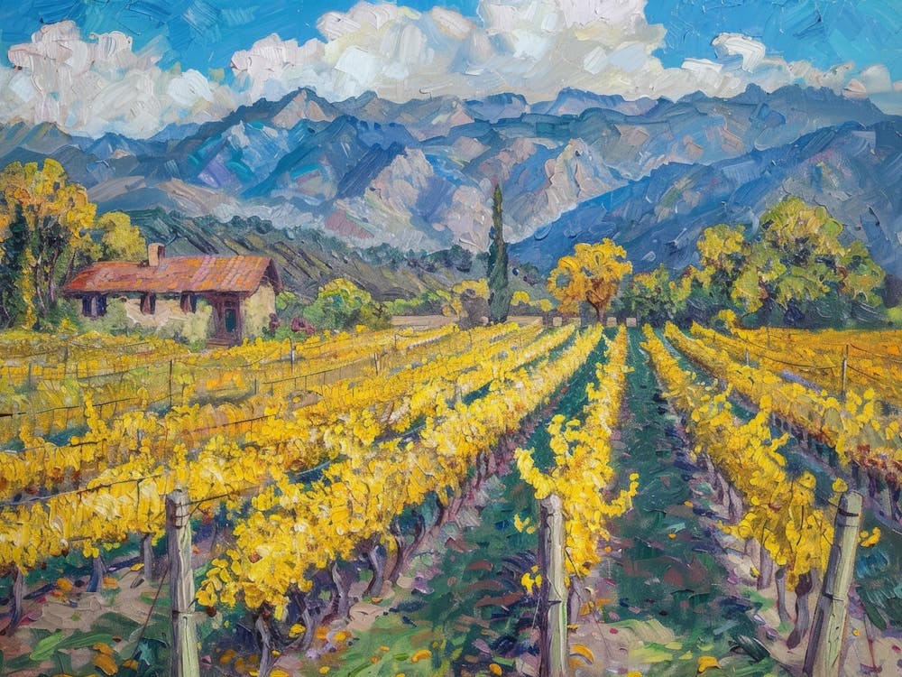 Vineyards In California 1