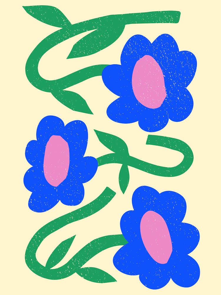 Blaue Blumen