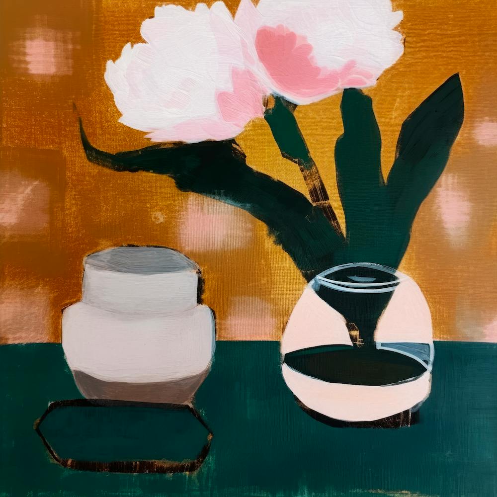 Still Life With Peony No 4