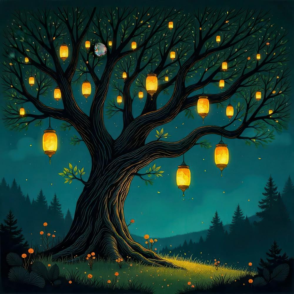 Tree Of Lanterns