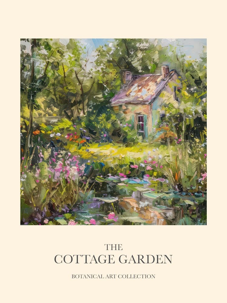Cottage Garden Poster Garden Melodies 3