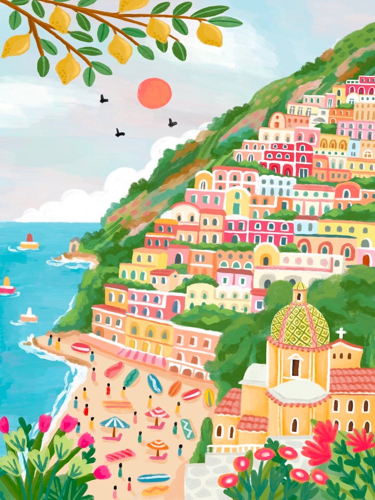 Positano, amalfi coast
