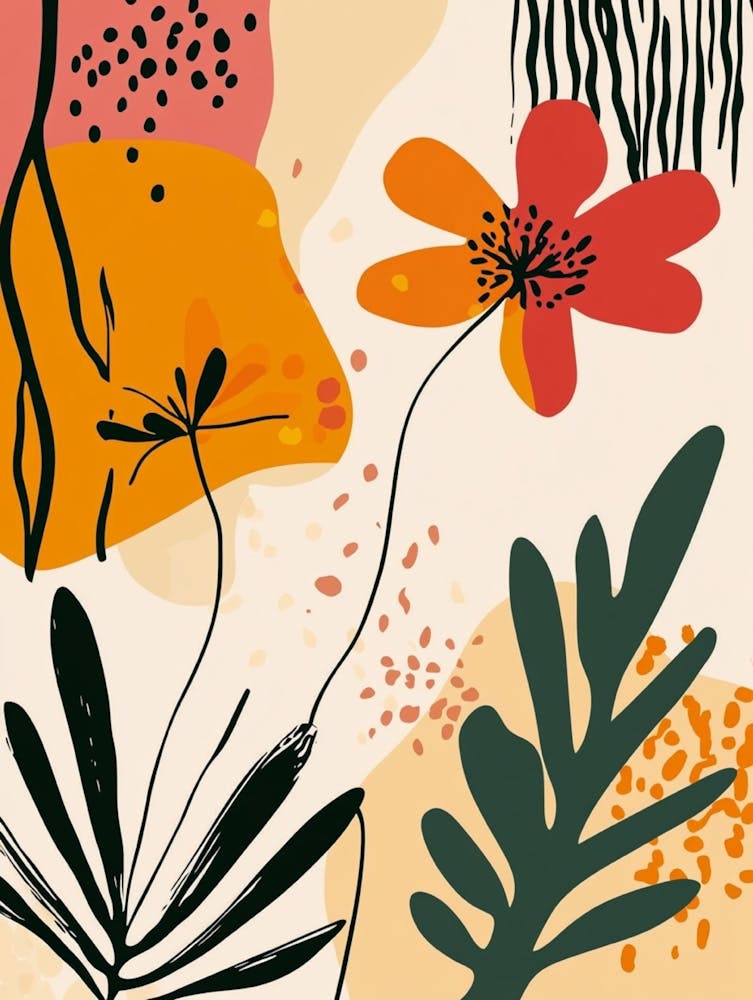 Abstract Floral Pattern 14