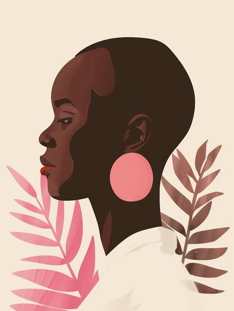 Porträt einer afrikanischen Frau 72