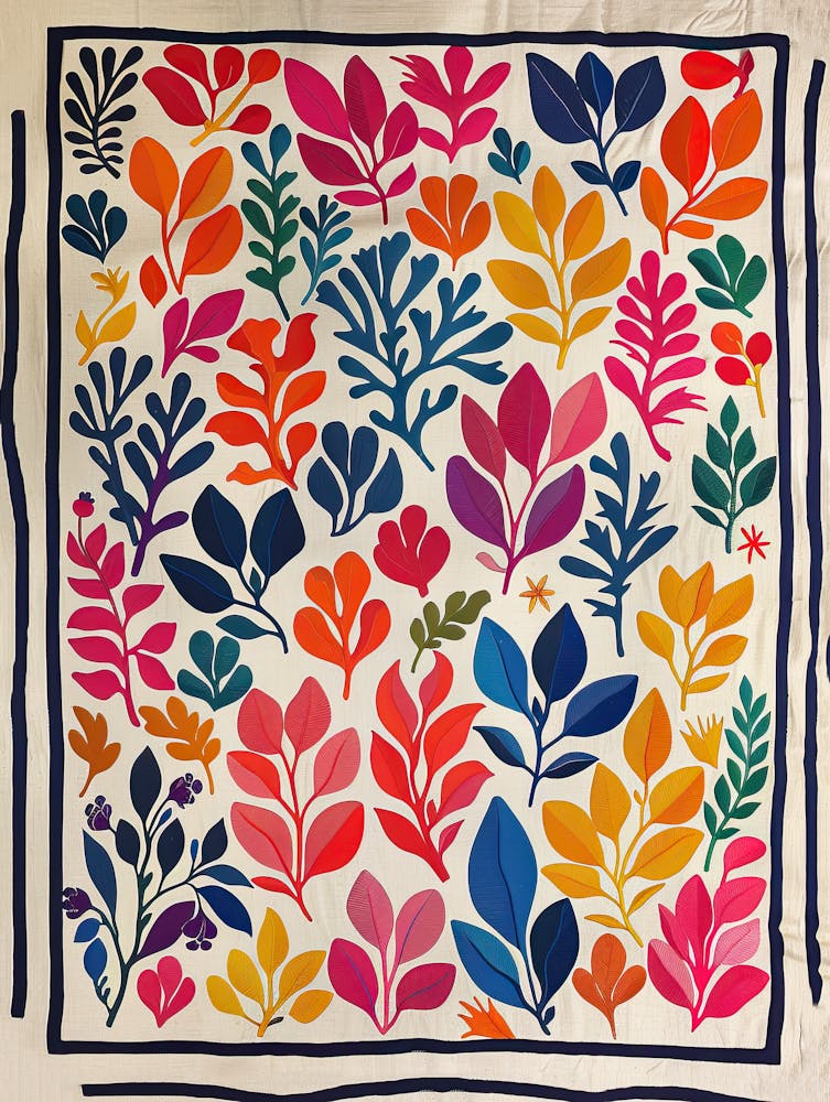 Boundless Abstraction Matisse Style