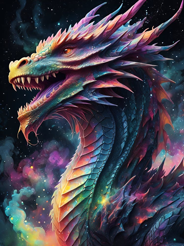 Dragon In Space