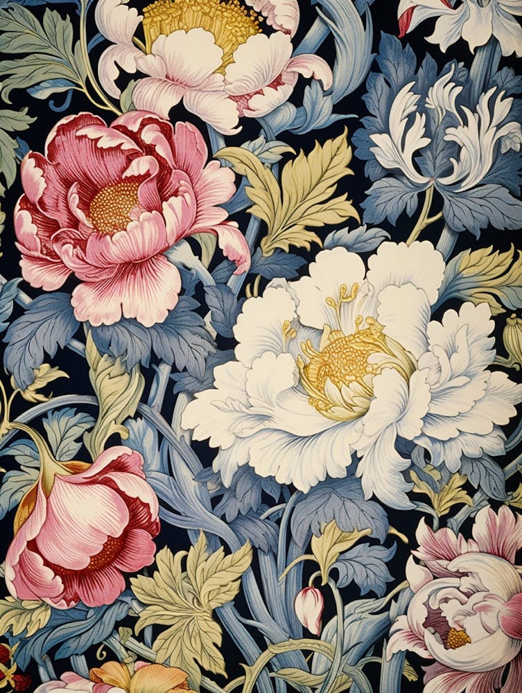 William Morris Floral 5