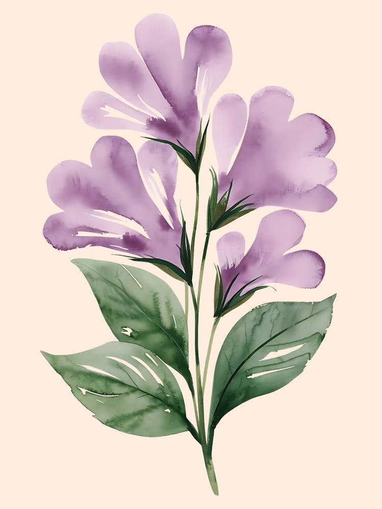 Watercolor Flowers 4
