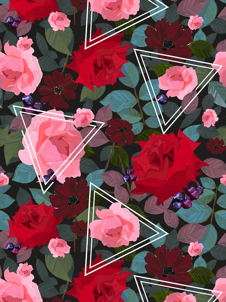 Triangles And Roses