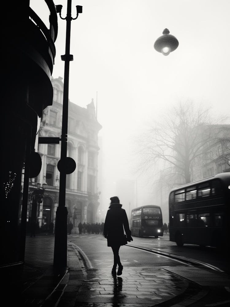London Black And White Analogue Photograph 4