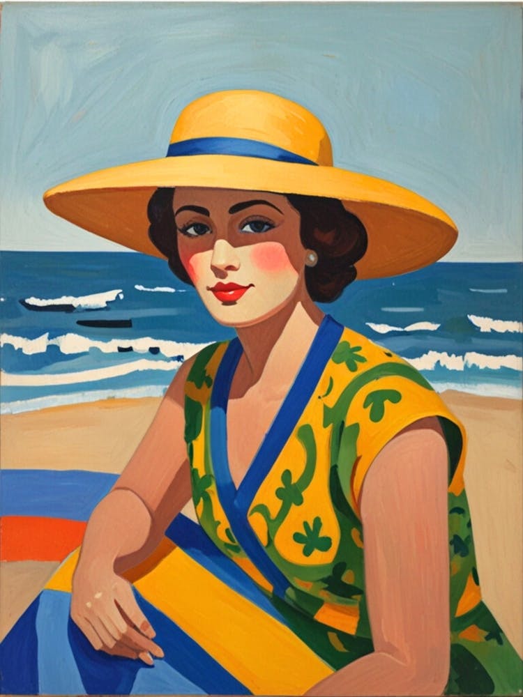 Woman At The Beach