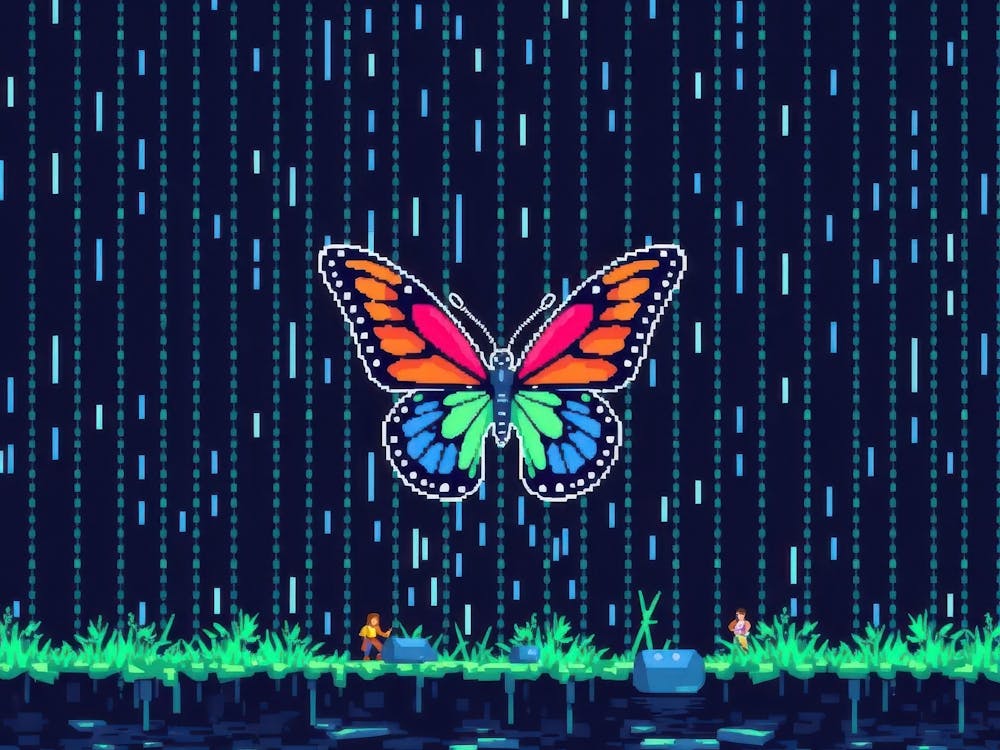 Butterfly In The Rain