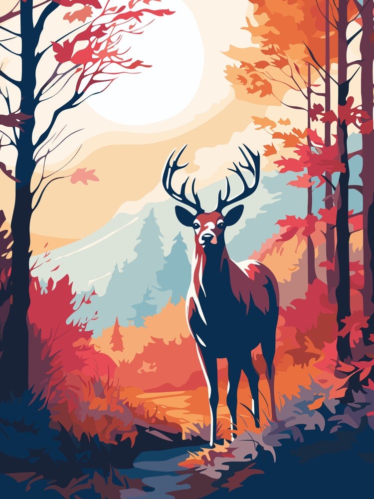 Deer In The Forest