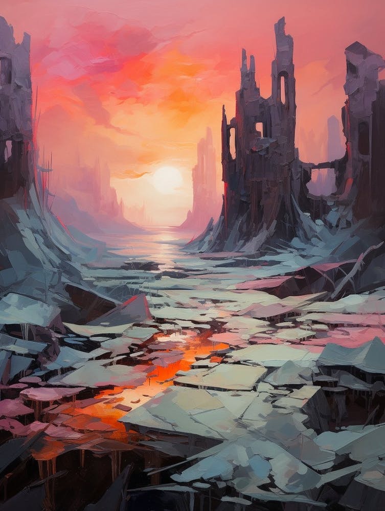 Ruined Abstract Minimalist 2